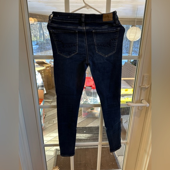 American Eagle Outfitters Dark Indigo Skinny Jeans - Picture 2 of 6